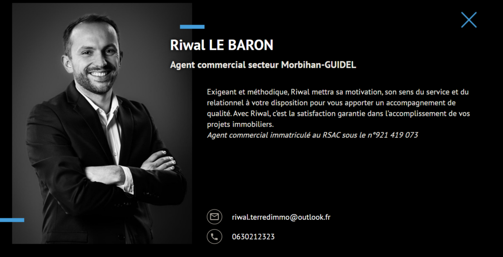 Riwal Le Baron / Agent sur Guidel